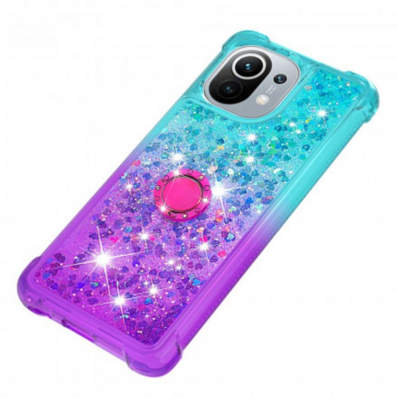 Cover Xiaomi Mi 11 (5G) Glitter Ring-bracket