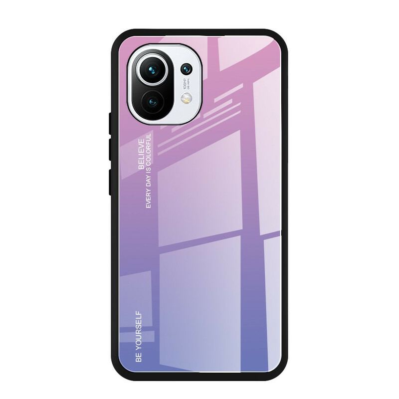 Cover Xiaomi Mi 11 (5G) Hærdet Glas Vær Dig Selv