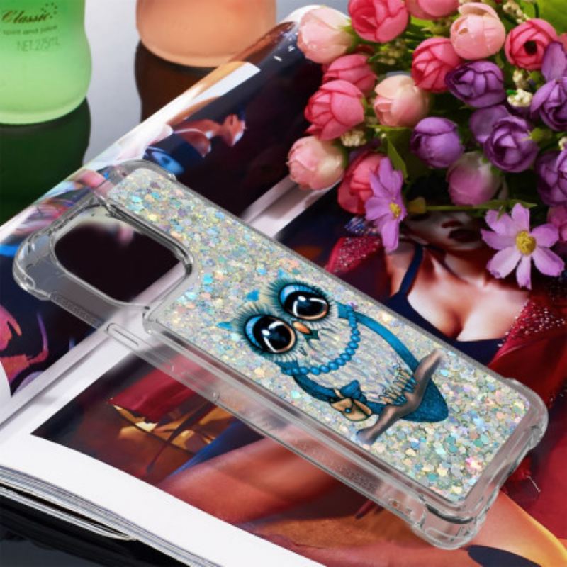 Cover Xiaomi Mi 11 (5G) Miss Owl Pailletter