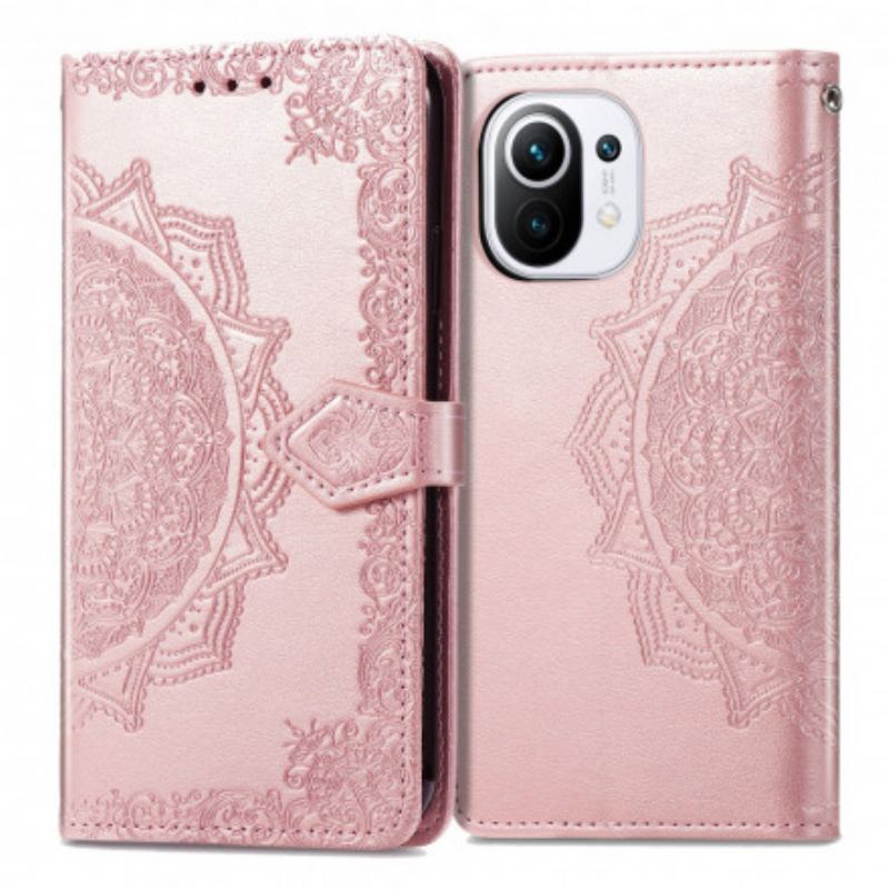 Flip Cover Xiaomi Mi 11 (5G) Mandala Middelalder