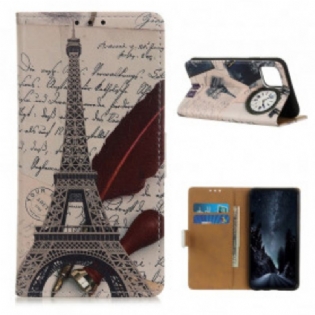 Flip Cover Xiaomi Mi 11 (5G) Poetens Eiffeltårn
