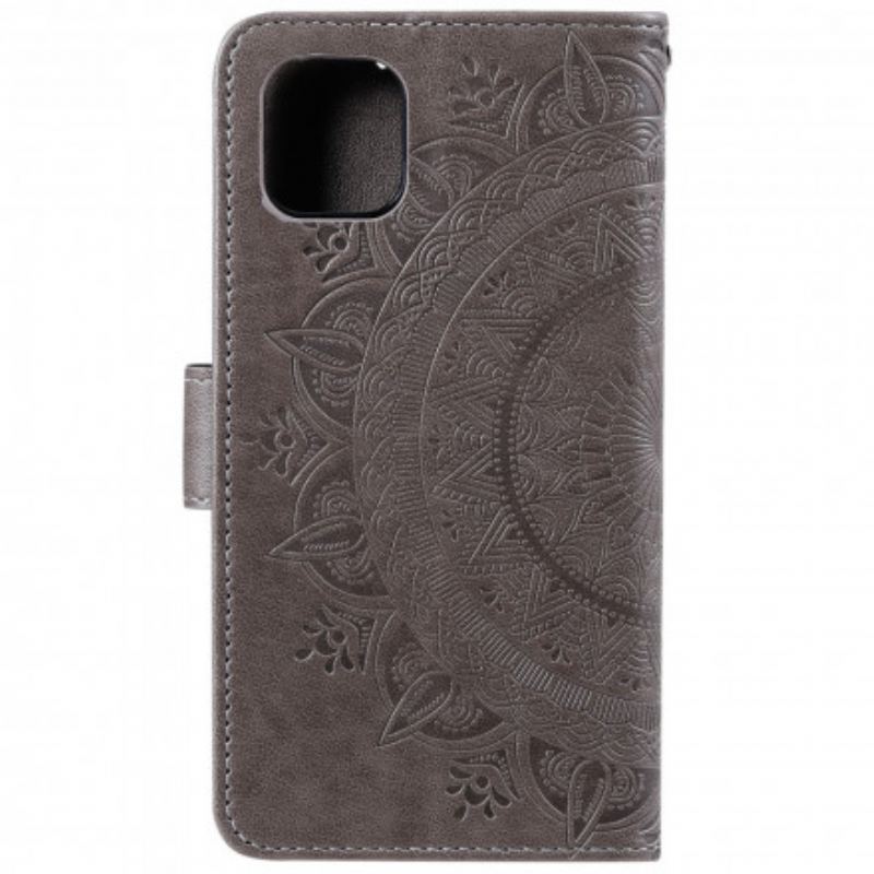 Læder Cover Xiaomi Mi 11 (5G) Sol Mandala