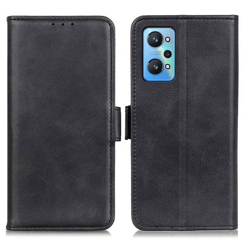 Flip Cover Realme GT Neo 3T / Neo 2 Læder Cover Dobbelt Klap