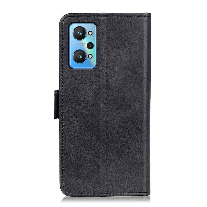 Flip Cover Realme GT Neo 3T / Neo 2 Læder Cover Dobbelt Klap