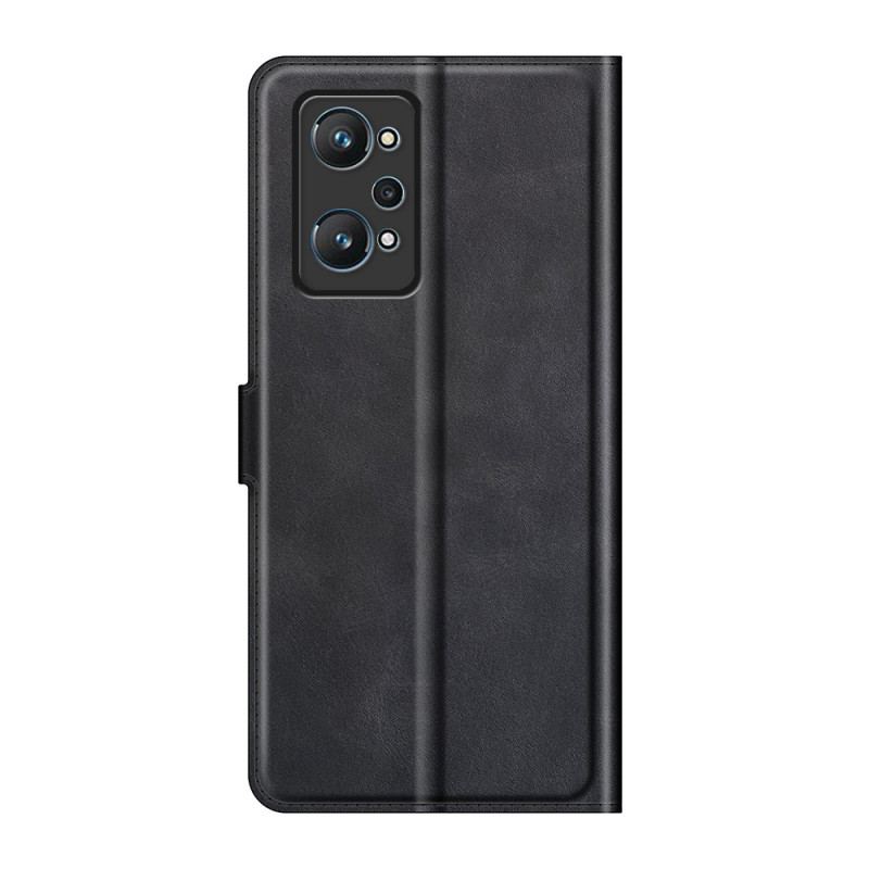 Flip Cover Realme GT Neo 3T / Neo 2 Slank Imiteret Læder