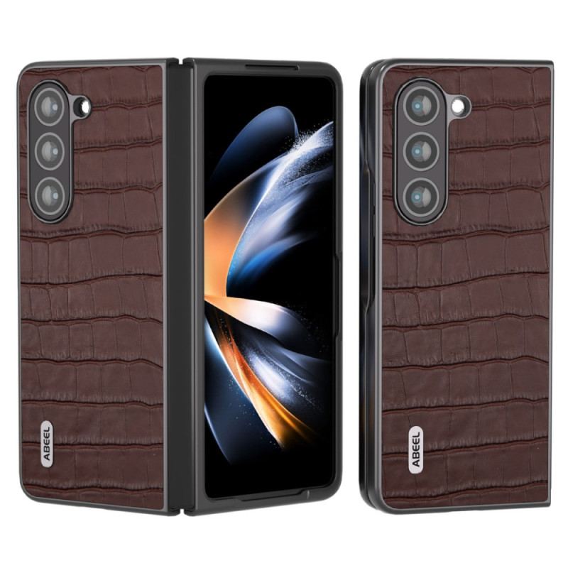 Cover Samsung Galaxy Z Fold 6 Crcodile Texture Abeel