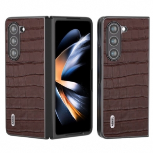 Cover Samsung Galaxy Z Fold 6 Crcodile Texture Abeel