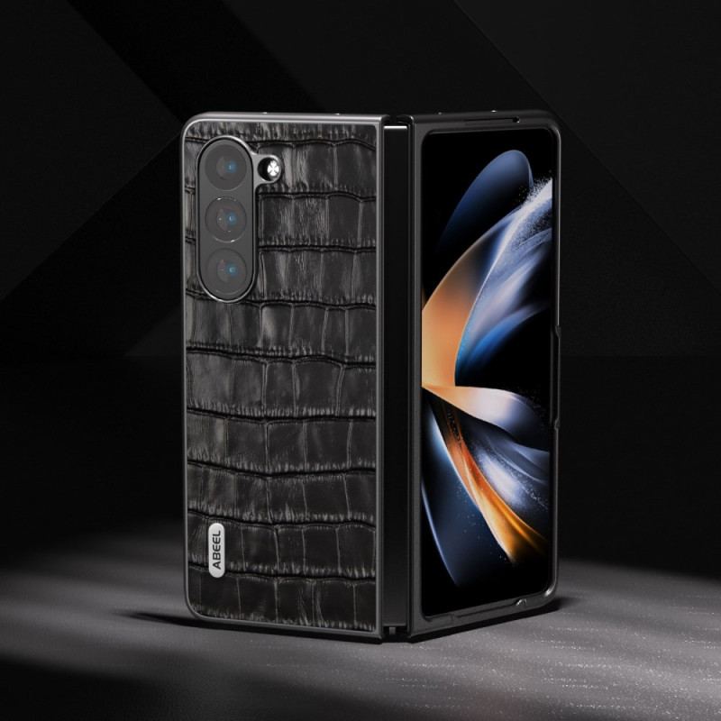 Cover Samsung Galaxy Z Fold 6 Crcodile Texture Abeel