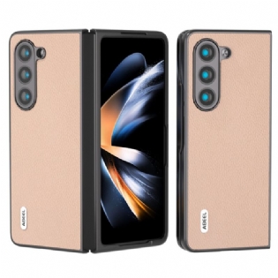 Cover Samsung Galaxy Z Fold 6 Litchi Imiteret Læder Abeel