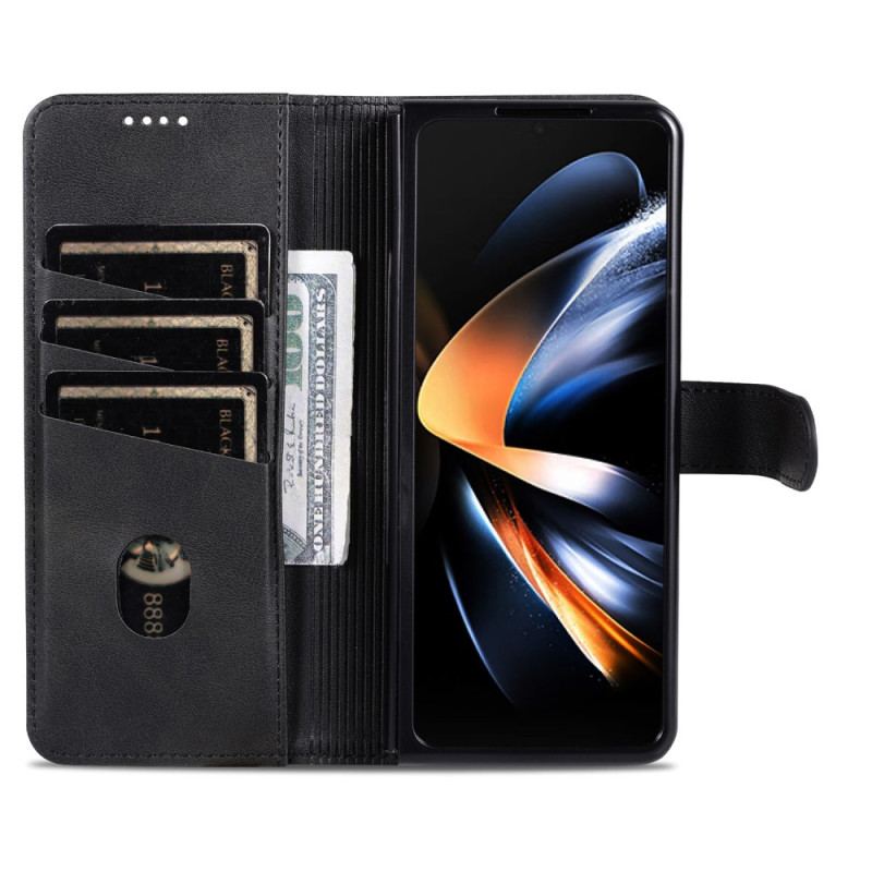 Flip Cover Samsung Galaxy Z Fold 6 Azns Læderstil