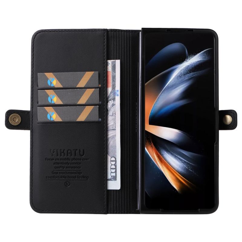 Flip Cover Samsung Galaxy Z Fold 6 Kunstlæder Yikatu