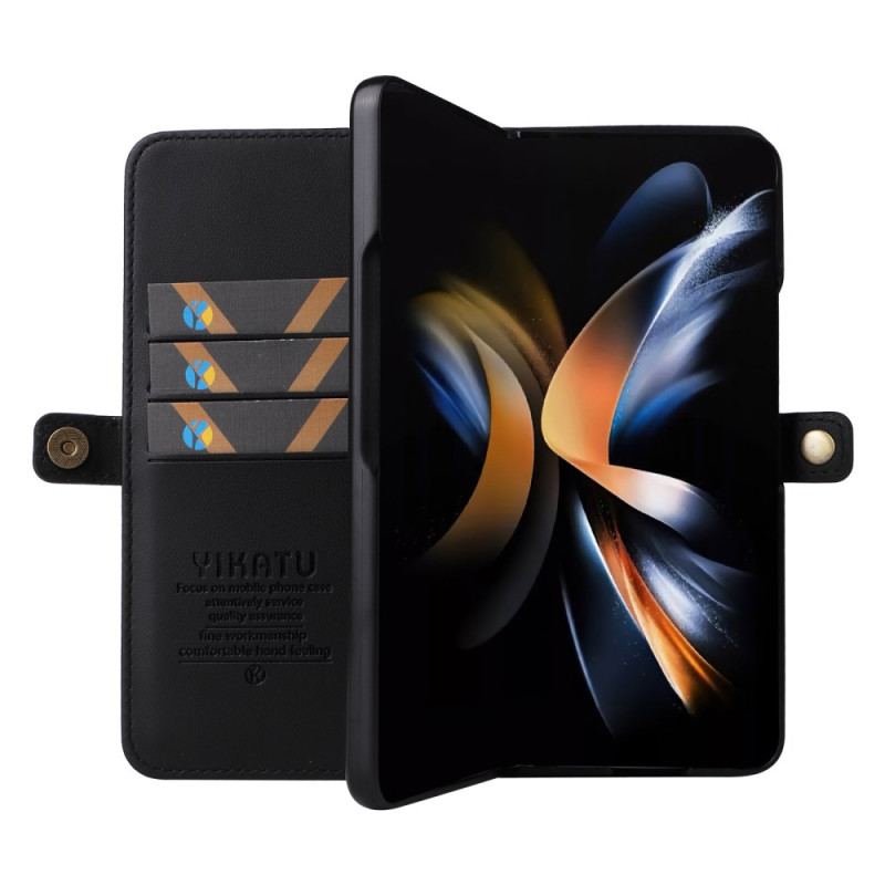 Flip Cover Samsung Galaxy Z Fold 6 Kunstlæder Yikatu