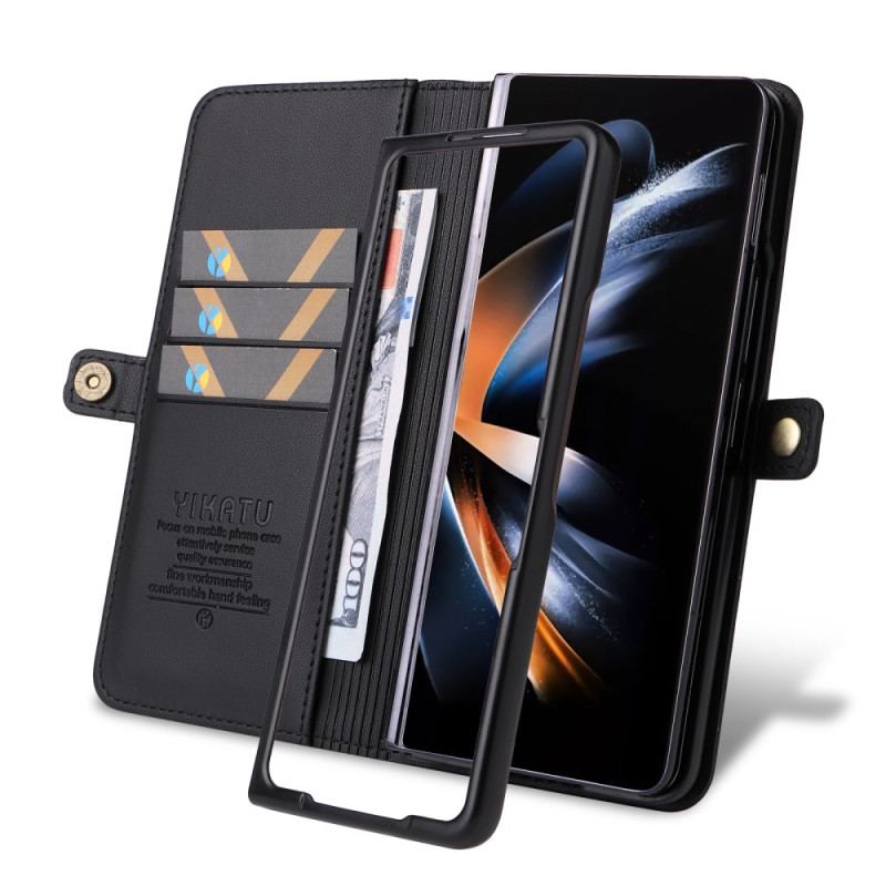 Flip Cover Samsung Galaxy Z Fold 6 Kunstlæder Yikatu