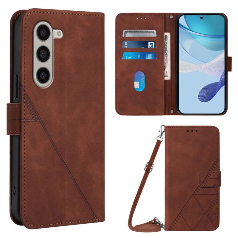 Flip Cover Samsung Galaxy Z Fold 6 Skuldertrekanter