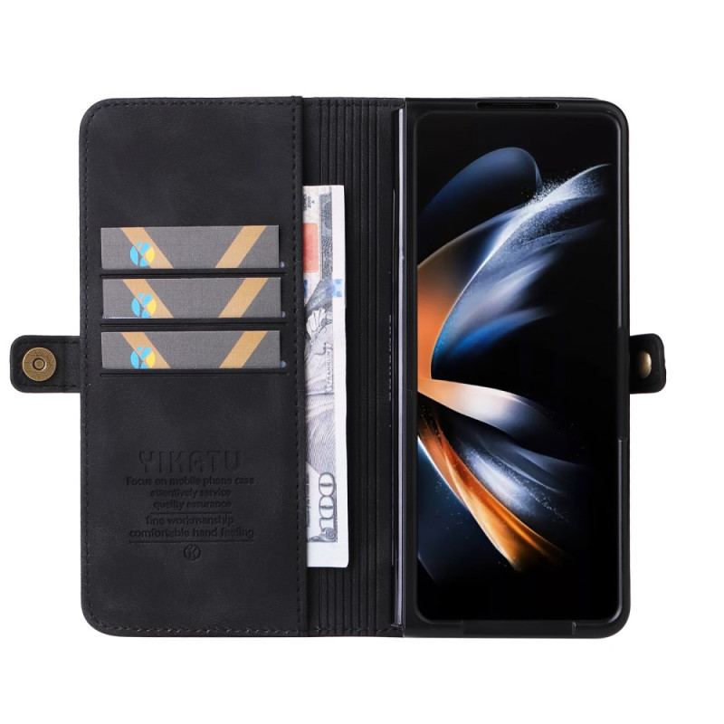 Flip Cover Til Samsung Galaxy Z Fold 6 Vintage Yikatu