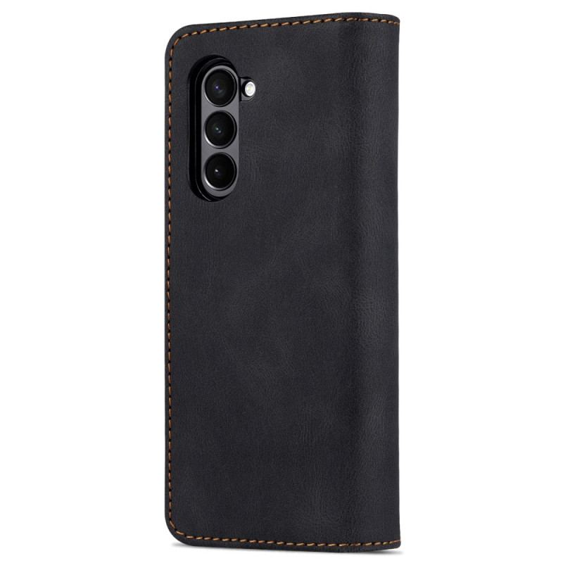 Læder Cover Samsung Galaxy Z Fold 6 Azns Ruskindseffekt