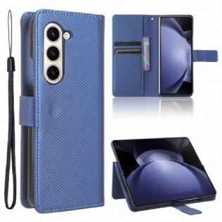 Læder Cover Samsung Galaxy Z Fold 6 Strap Points