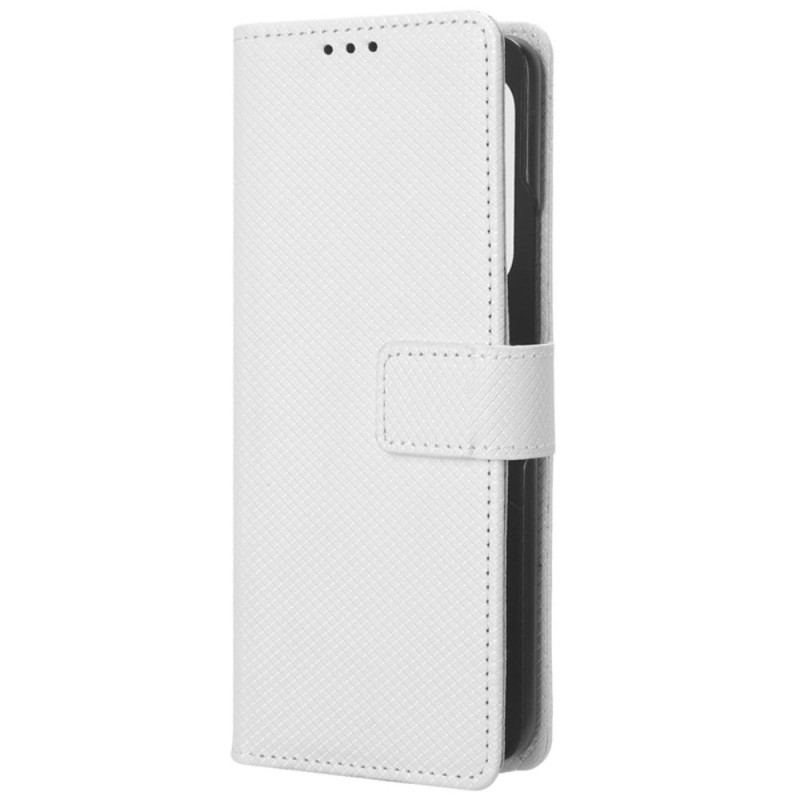 Læder Cover Samsung Galaxy Z Fold 6 Strap Points