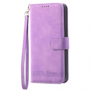 Læder Cover Samsung Galaxy Z Fold 6 Telefon Etui Dierfeng