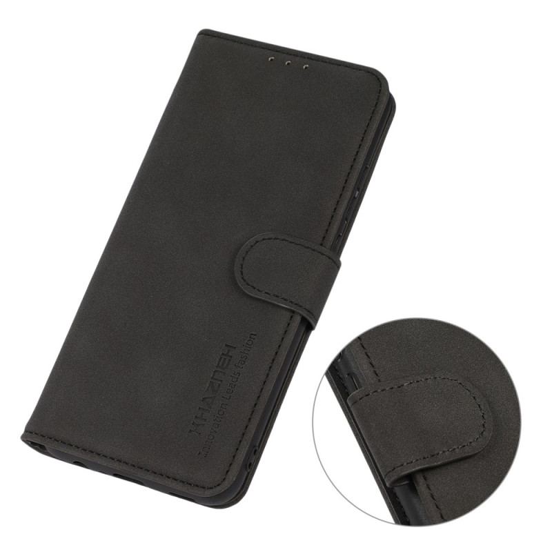 Flip Cover Xiaomi Redmi Note 12 Pro Khazneh Fashion Læder Effekt