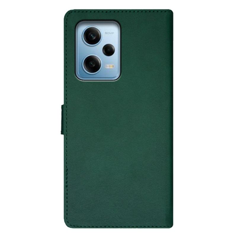 Flip Cover Xiaomi Redmi Note 12 Pro Tofarvet Idewei