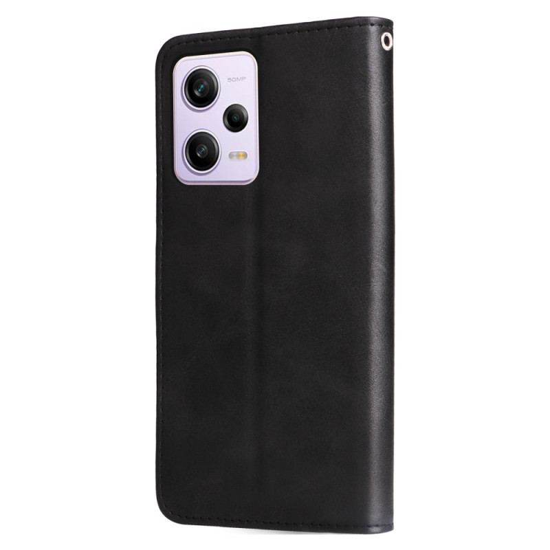 Læder Cover Xiaomi Redmi Note 12 Pro Pung