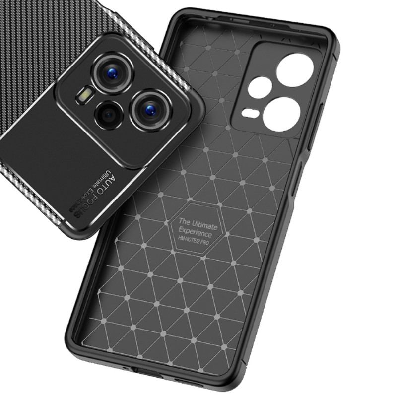 Mobilcover Xiaomi Redmi Note 12 Pro Fleksibel Kulfibertekstur