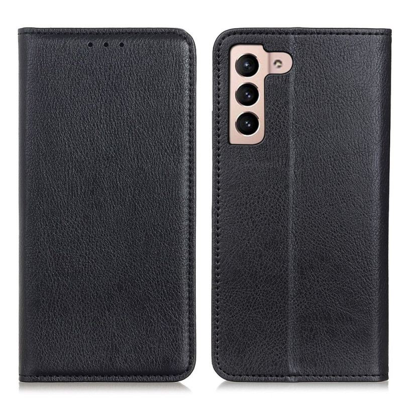 Cover Samsung Galaxy S23 5G Flip Cover Litchi Split Læder