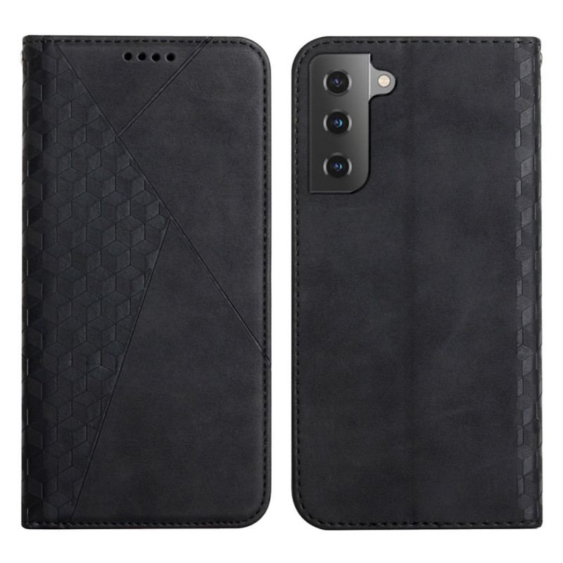 Cover Samsung Galaxy S23 5G Flip Cover Stil Læder 3d Mønster