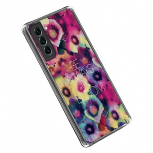 Cover Samsung Galaxy S23 5G Silikone Er Altid I Blomst