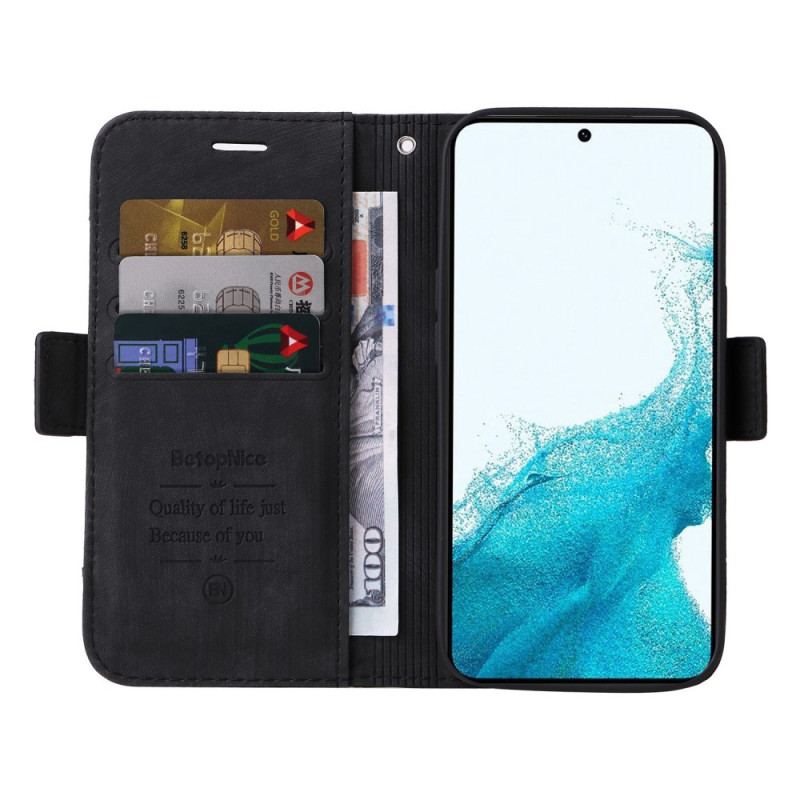 Flip Cover Samsung Galaxy S23 5G Betopnice Forreste Kortholder