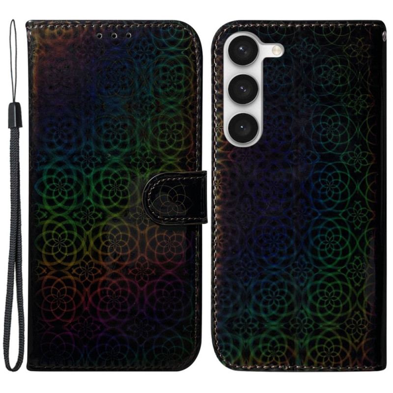 Flip Cover Samsung Galaxy S23 5G Disco-stil