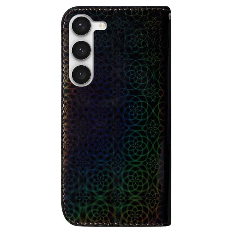 Flip Cover Samsung Galaxy S23 5G Disco-stil