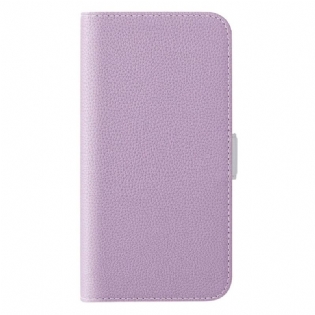 Flip Cover Samsung Galaxy S23 5G Imiteret Læder Slik