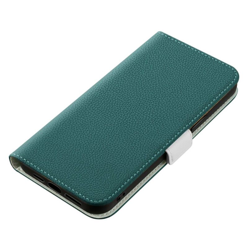 Flip Cover Samsung Galaxy S23 5G Imiteret Læder Slik