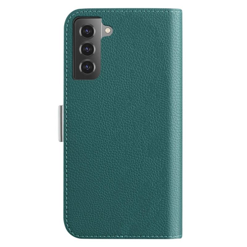 Flip Cover Samsung Galaxy S23 5G Imiteret Læder Slik