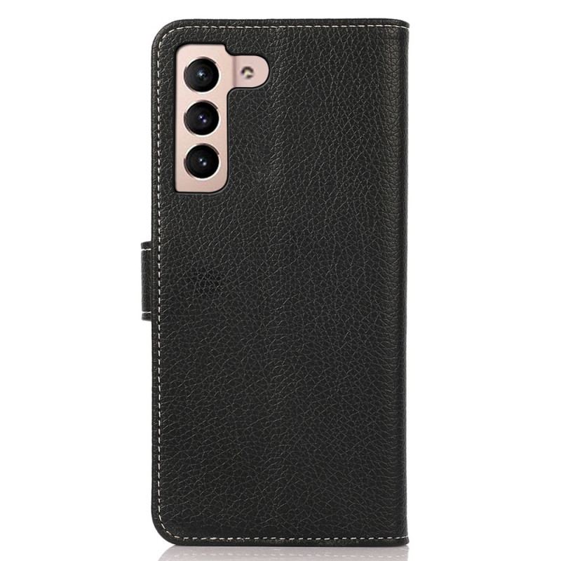 Flip Cover Samsung Galaxy S23 5G Lychee Læder Stil