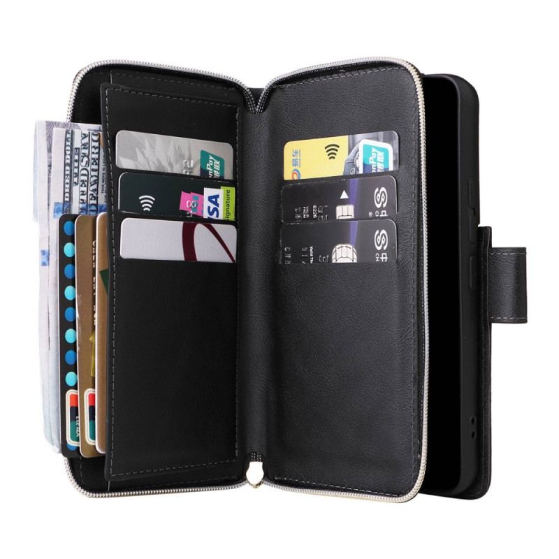 Flip Cover Samsung Galaxy S23 5G Møntpung 9 Kortholdere