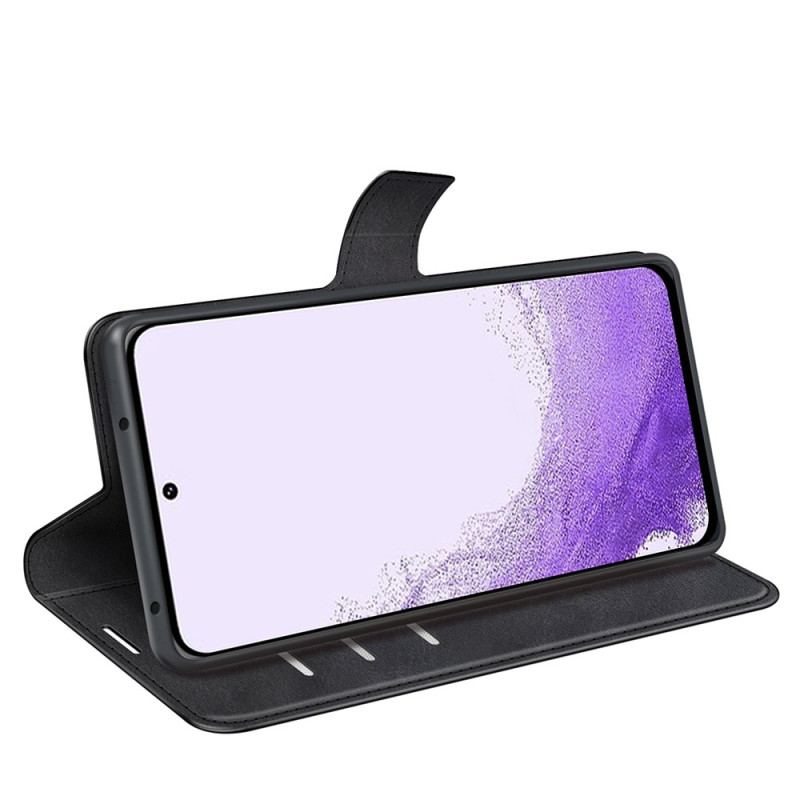 Flip Cover Samsung Galaxy S23 5G Stil Læder Farve