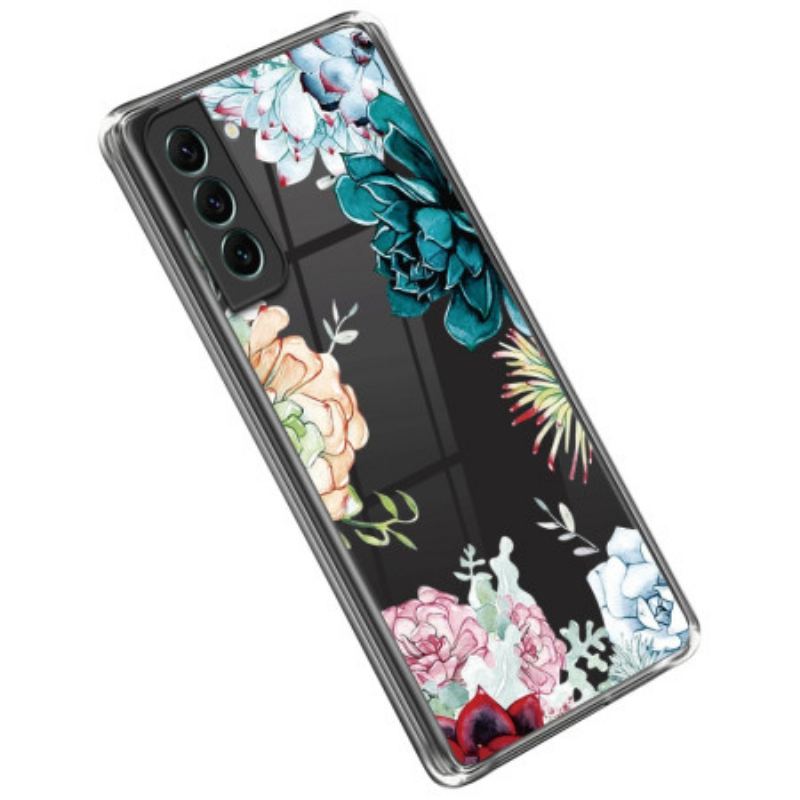 Mobilcover Samsung Galaxy S23 5G Sømløs Buket Blomster