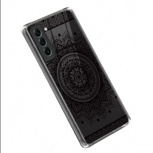 Mobilcover Samsung Galaxy S23 5G Sømløs Sort Mandala