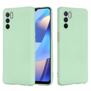 Cover Oppo A16 / A16s Flydende Silikone Med Snor