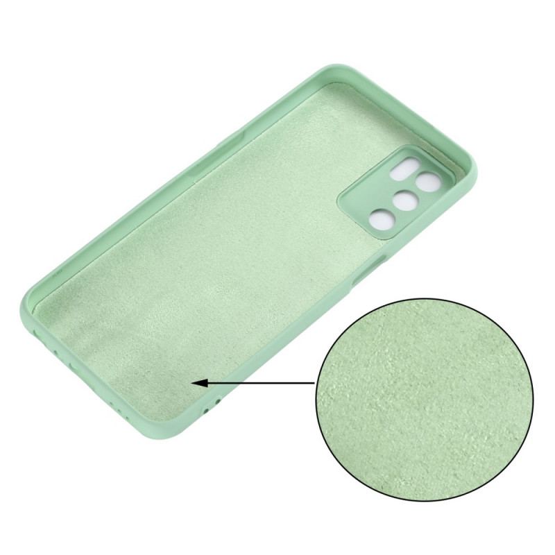 Cover Oppo A16 / A16s Flydende Silikone Med Snor