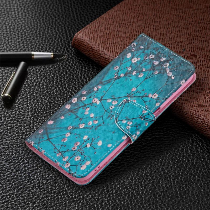 Flip Cover Oppo A16 / A16s Blomstrende Træ