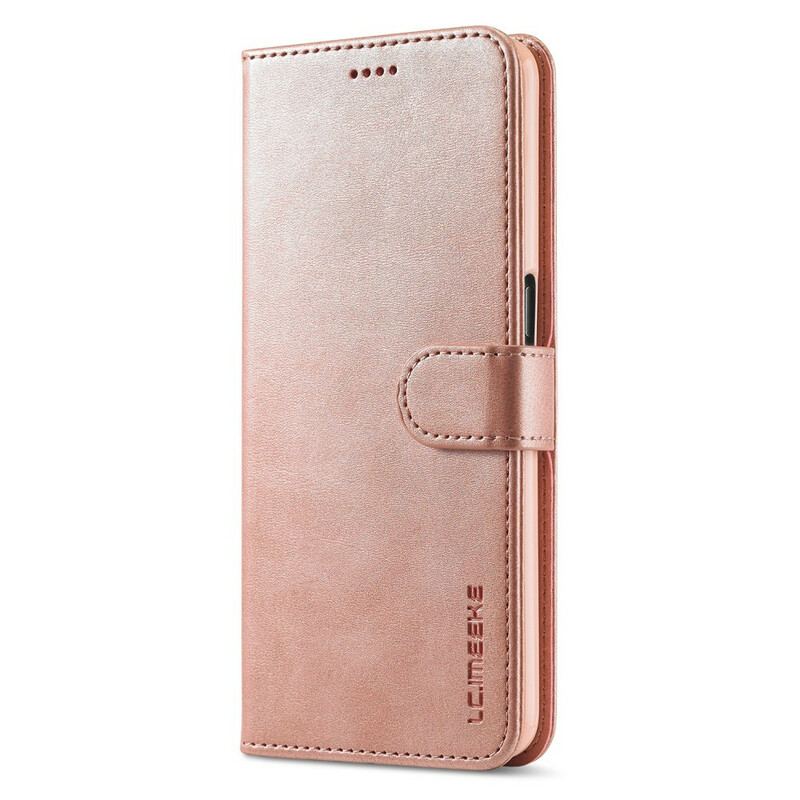 Flip Cover Oppo A16 / A16s Lc.imeeke Lædereffekt