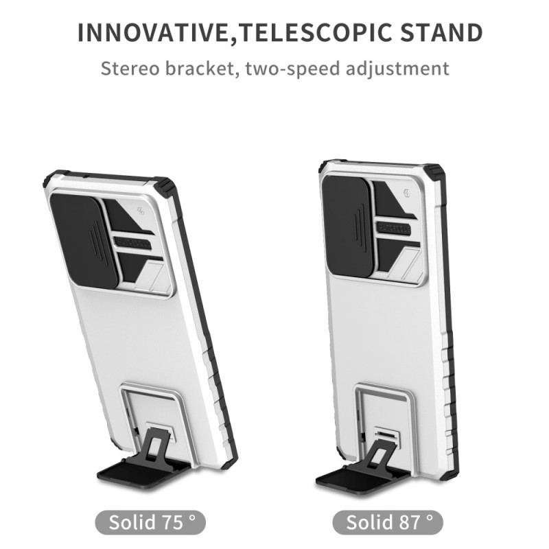 Cover Samsung Galaxy S23 Ultra 5G Kameradæksel Med Stativ