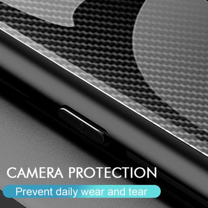 Cover Samsung Galaxy S23 Ultra 5G Kulfiber Hærdet Glas