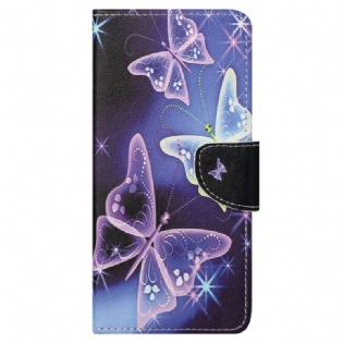 Flip Cover Samsung Galaxy S23 Ultra 5G Sublime Sommerfugle