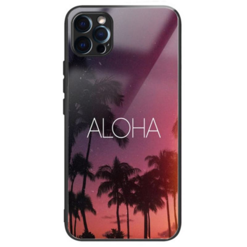 Cover iPhone 14 Pro Max Aloha Hærdet Glas