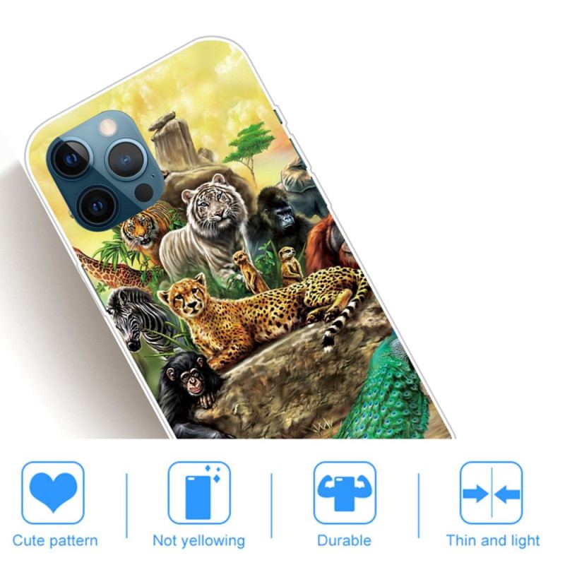 Cover iPhone 14 Pro Max Safari Dyr